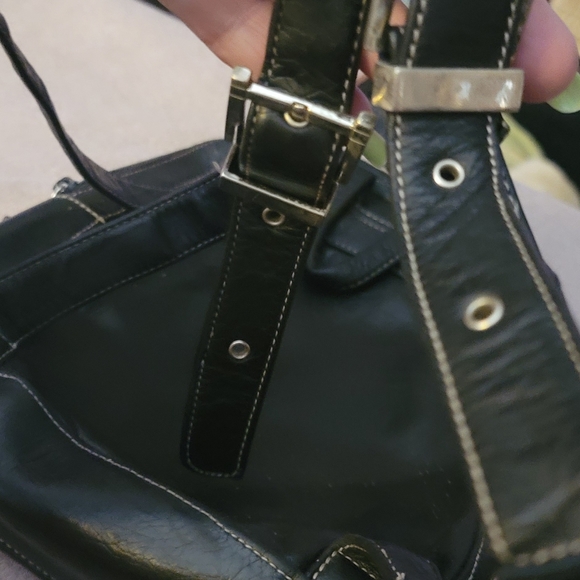 PERLINA NEW YORK BLACK BACKPACK- 8 X 10 X 3 - Picture 4 of 9